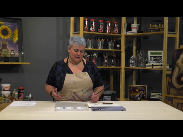Product Demo - Marie's Water-Mixable Oil Paints