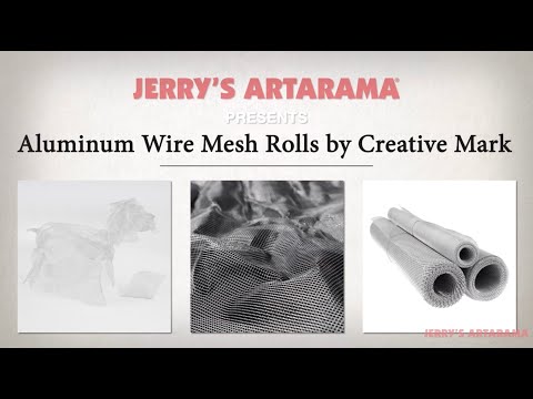 Creative Mark Aluminum Wire Mesh Rolls Product Demo 