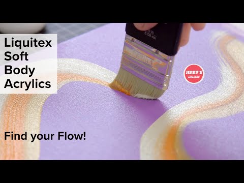 Liquitex Soft Body Acrylics | Find your Flow!