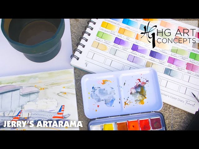 Take Your Swatching On The Go! - Painter's Travel Color Diary