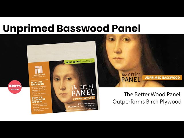 Unprimed Basswood - Why it's Better than Birch Plywood