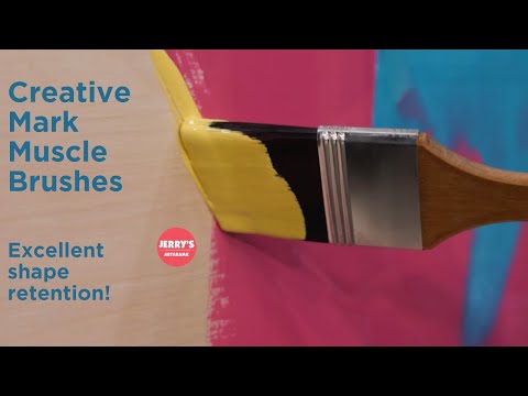 The right brush for painting large areas - Creative Mark Muscle Brushes