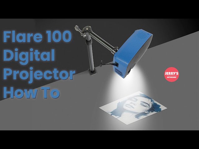 Artograph Flare100 Digital Projector - How To