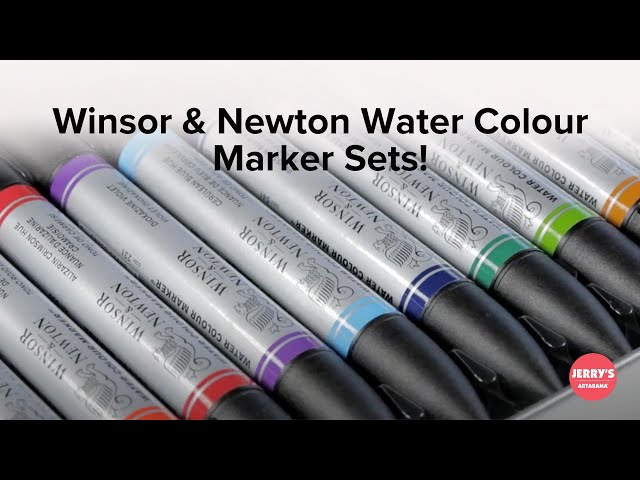 Fully Booked - Winsor & Newton made markers unlike any other, water color  in pen-form. Their Water Color Markers are designed to make gorgeous washes  when combined with water, while blending will