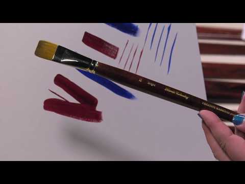 Creative Mark Mimik Kolinsky Synthetic Sable Long Handle Brushes Visual Commerce #3