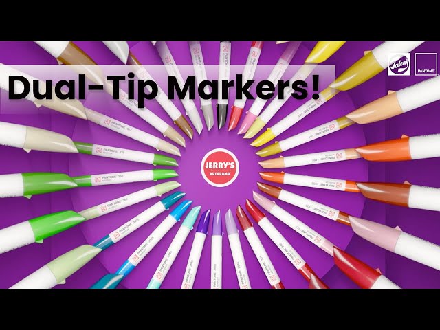 Pantone Dual-Tip Markers Informational