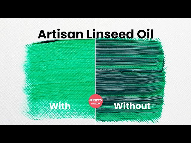 See what Linseed Oil can do for your Oil Painting