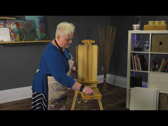 Creative Mark - Cezanne French Half Box Easel - Product Demo 