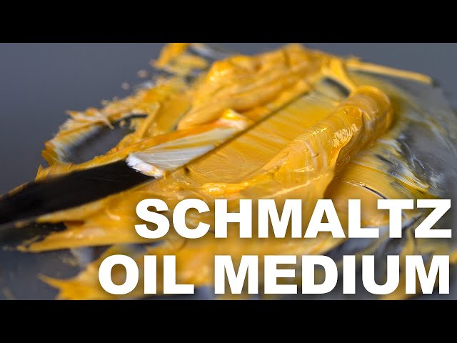 The Secret Sauce Your Oil Painting is Missing! Schmaltz Artist Oil Impasto Gel Medium