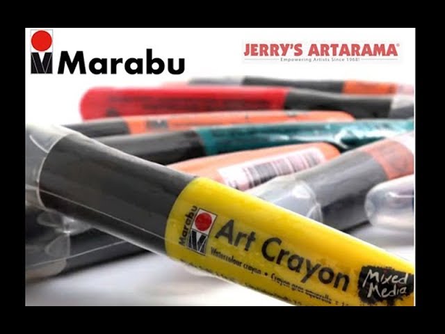 Marabu Mixed Media Art Crayons - Jerry's