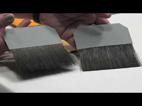 New York Central Natural and Synthetic Blue Squirrel Hair Gilder's Tip Brushes - Visual Commerce #2