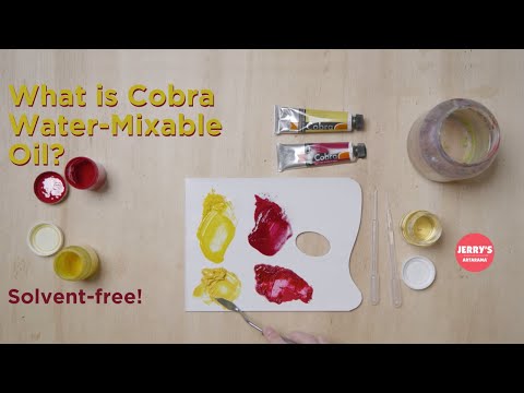 What is Water-Mixable Oil Paint? Cobra, by Talens explains!