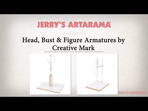 Creative Mark Head, Bust & Figure Armatures Product Demo