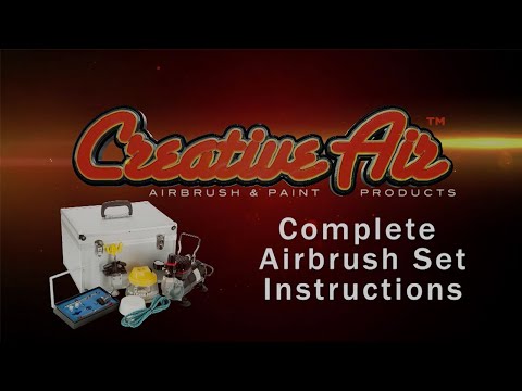 Airbrush Setup & Cleaning | Artist Complete Airbrush Set