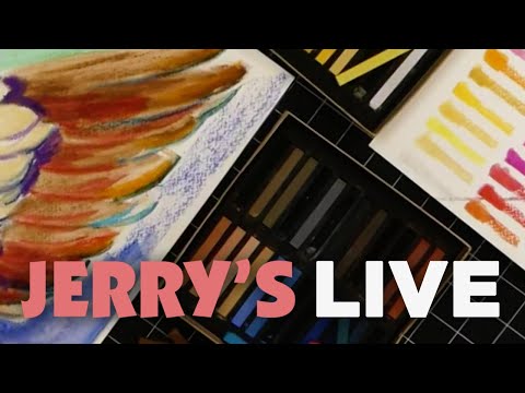 Water Soluble Hard Pastels Class - Creative Fun With Charvin Pastels Kit