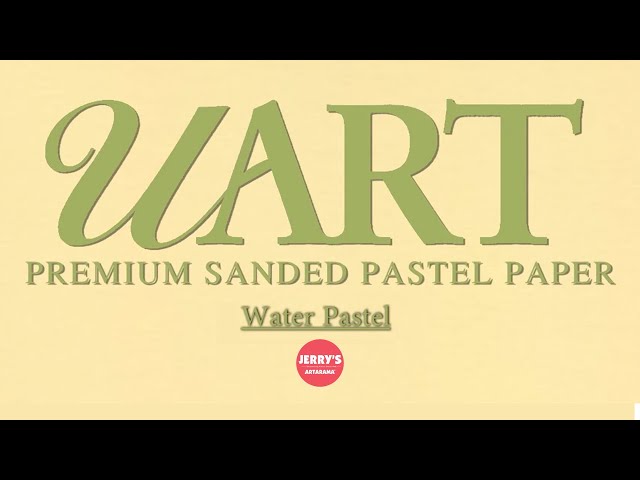 Water Pastels on UART Premium Sanded Pastel Paper