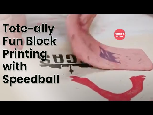 Speedball Block Printing Fabric Inks – Jerrys Artist Outlet