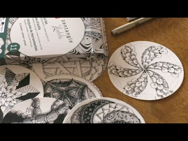 How to Draw the Zentangle® Tangle 'Pokeroot'