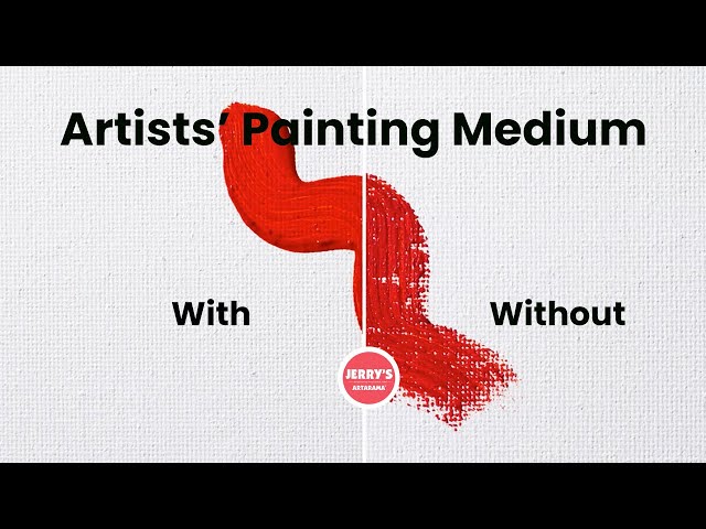 Artists’ Painting Medium by Winsor & Newton