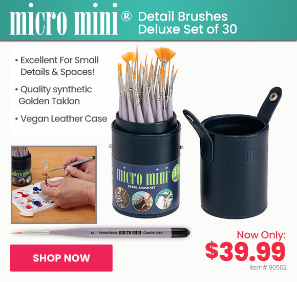Creative Mark Micro Mini Detail Brushes