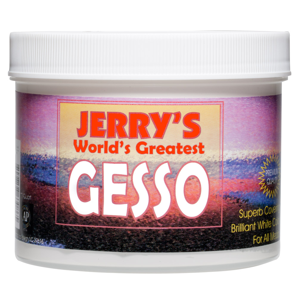 Jerry's World's Greatest - White Acrylic Artist Gesso Primer