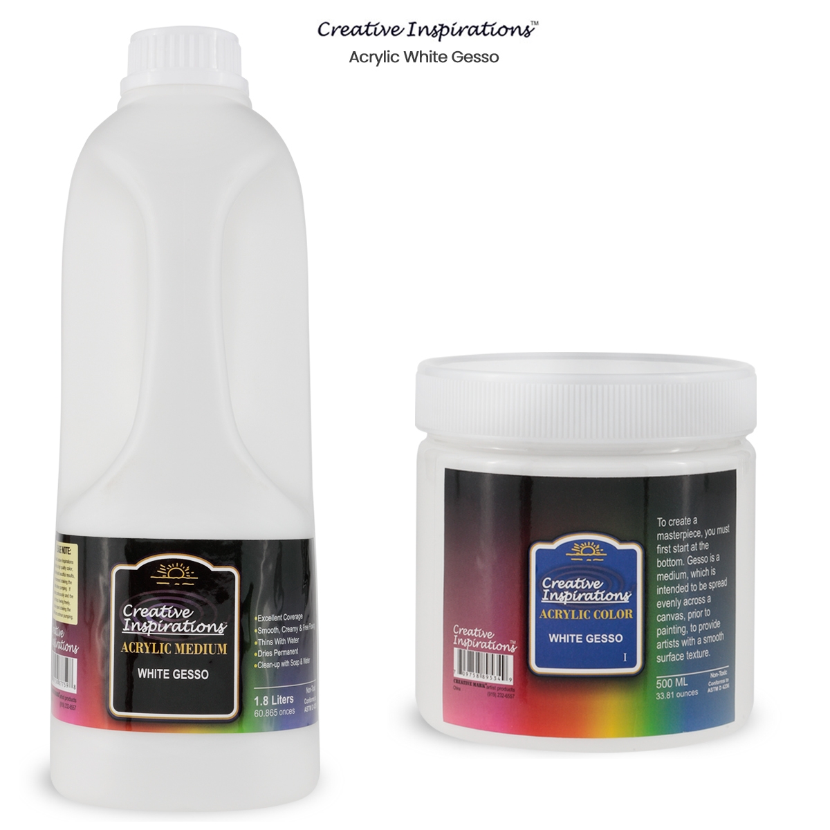 Creative Inspirations Acrylic White Gesso