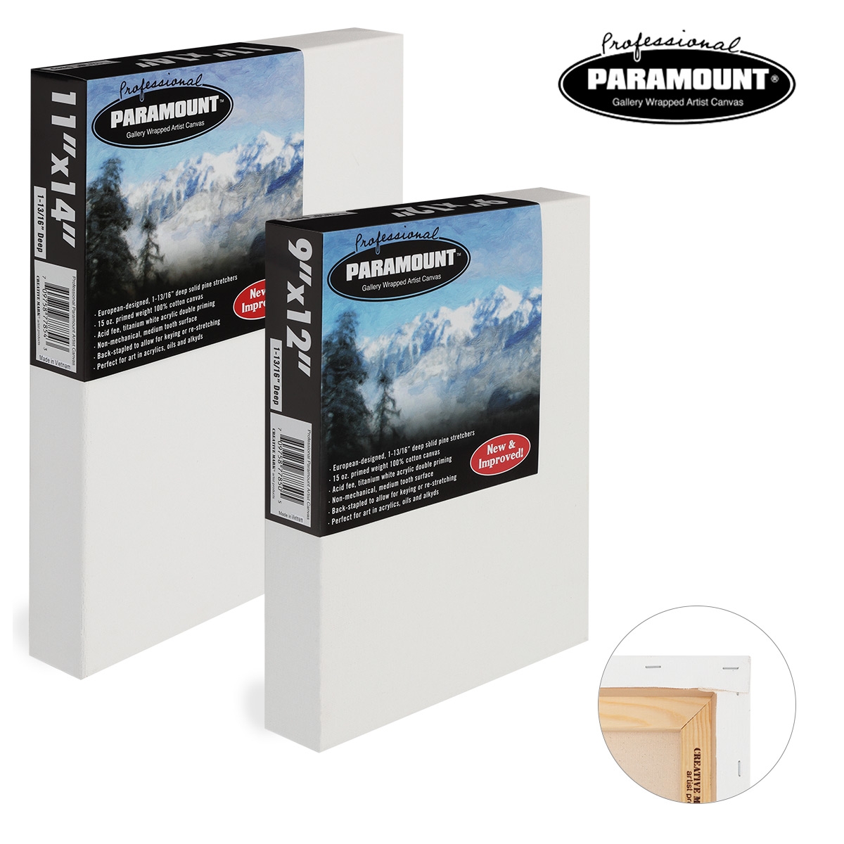  Paramount 1-13/16 Professional Gallery Wrap Canvas