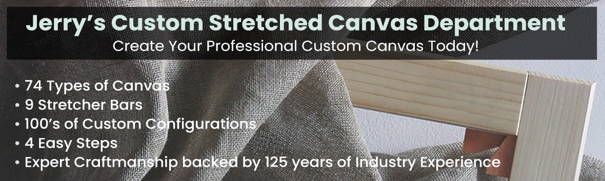 Custom stretched Canvas Department