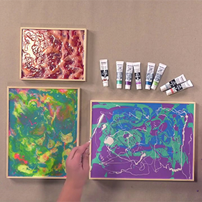 Professional Liquid Art Multi-Media Panels