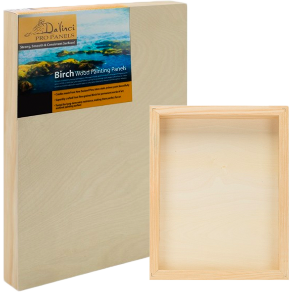 daVinci pro birch painting panels