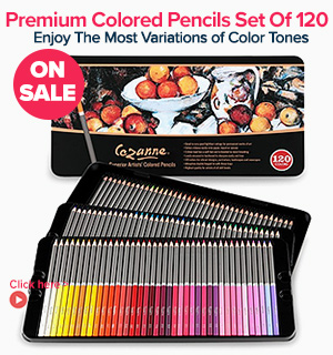 Cezanne Professional Artist Colored Pencil Sets