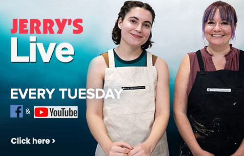 Jerry's LIVE Art Instruction