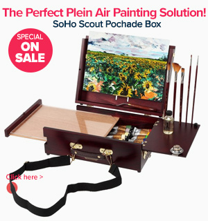 Soho Scout Plein Aire Painting Pochade Box