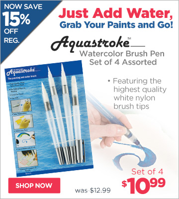 Aquastroke Watercolor Brush Pen Sets
