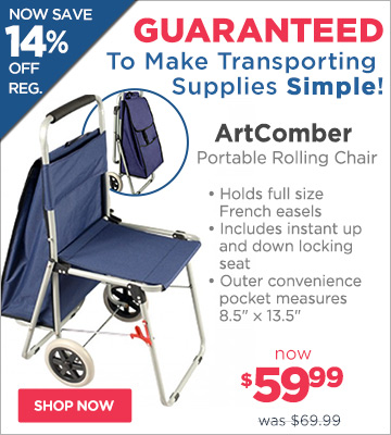 ArtComber Portable Rolling Chair
