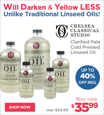 Chelsea Classical Studio Clarified Pale Cold Pressed Linseed Oil