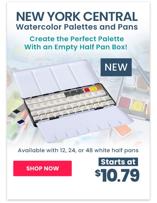 New York Central Watercolor Palettes and Pans