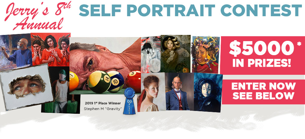 2020 8th Annual Jerrys Artarama Self Portrait Contest