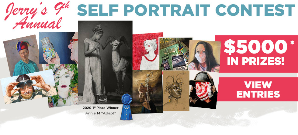 2021 9th Annual Jerrys Artarama Self Portrait Contest