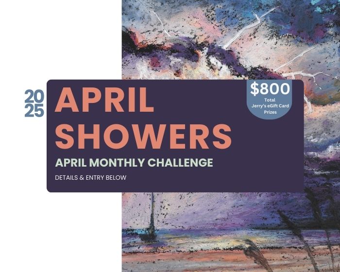 Enter Our April Art Challenge: "April Showers"