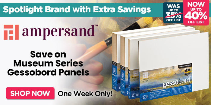  Spotlight Ampersand  Museum Series Gessobord Panels