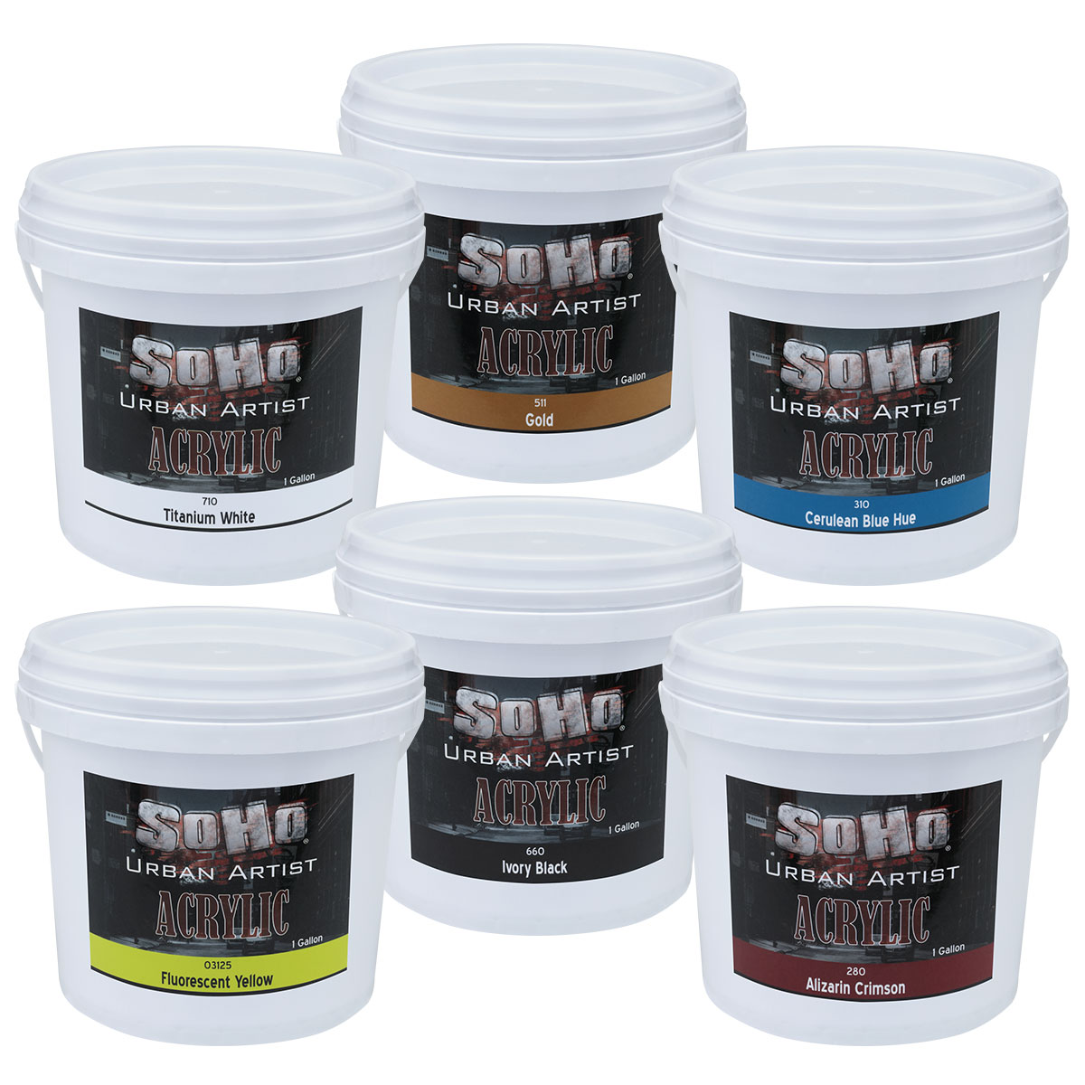 SoHo Urban Artist Heavy Body Acrylic Paints 1 gallon