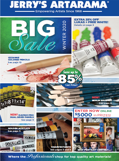 Jerry's Sale Catalogs and Art Materials Resource Guide