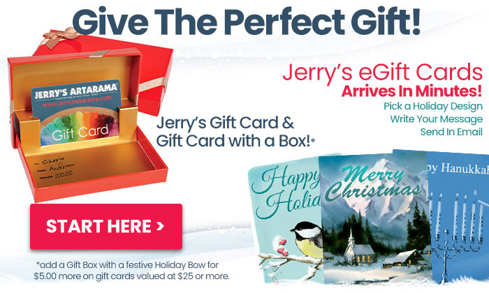 Gift Cards for Artists