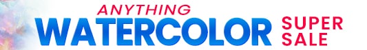 Anything Watercolor Super Sale - Up to 89% Off List Price