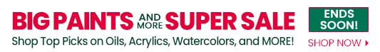 BIG Sale on Top Performing Paints, Paint Sets, Mediums & More