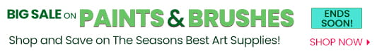 Shop Jerry's Paints & Brushes BIG Sale
