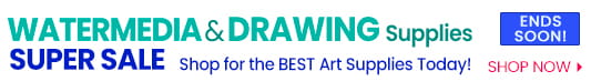 Shop the best of watermedia and drawing supplies super sale