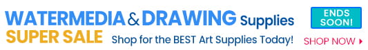 Shop the best of watermedia and drawing supplies super sale