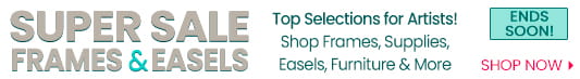 Frames and easels super sale - top selection for artist at great savings